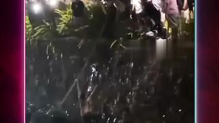 Ditolong dari Irigasi, Pelaku Curanmor Malah Dipukulin Warga
