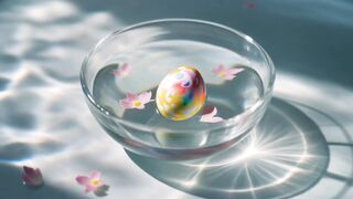 Floating Easter Egg