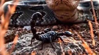Snake vs Scorpion: A Brutal Desert Showdown
