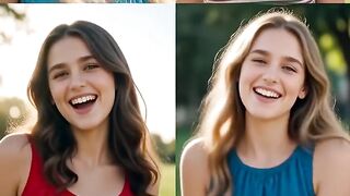 U S A collage girls enjoying