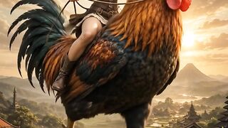 Arti mimpi naik ayam raksasa