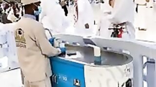 ZamZam water in Haram