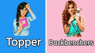 Topper girls Vs Backbenchers ||HA Vozly
