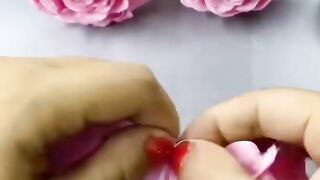 Carp paper making rose flower