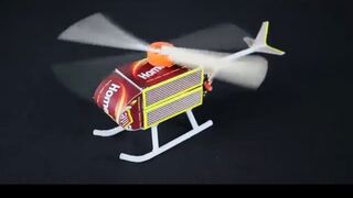 How to make a Helicopter matchbox