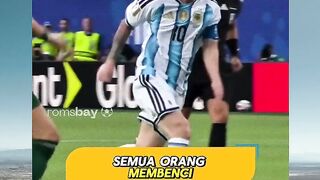 Alasan kenapa Messi selalu dibenci lawan.. ????