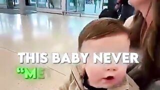 প্রথম যখন বাবাকে দেখে- -