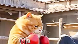 Ai cat story video 3