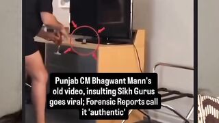 Bhagwant Mann Viral Video Indian latest viral clip