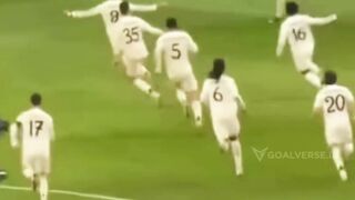 Momen pas dimana Rüdiger bikin seluruh skuad lari kayak dia ???? 3