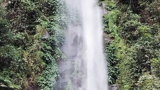 A beautiful and scenic waterfall