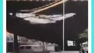 CCTV reveals Seoul overpass collapse