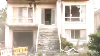 Abandoned Building To Modern Luxury House #timelapse #abandonedbuilding #luxuryhouse #transformation