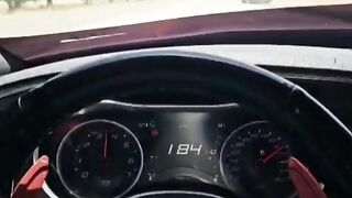 Car drive high speed