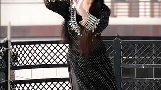 dancing with clothes wearing is looking hot and spicy 3