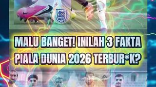 3 fakta memalukan Piala Dunia 2026! Sepatu hilang, demo Meksiko, Iran istimewa!! #WorldCup2026 #FIFA
