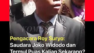 Roy Suryo dan Dokter Tifa sebelumnya ditangkap pada Jumat