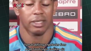 Yamal buat malu fans Arab Saudi