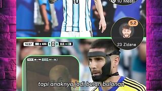 Satu-satunya jersey yang pernah diminta Messi adalah milik Zidane