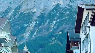 Driving in Grindelwald  Switzerland #suisse#short#switzerland#grindelwald#youtube#travel #love [1080p]