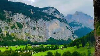 Lauterbrunnen Swiss????????#lauterbrunnen#swiss #switzerland #suisse #short #سوئیس#vairal #swisstourism [1080p]