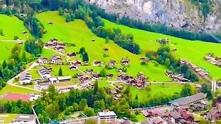 Lauterbrunnen Swiss ???????? #summermemories #switzerland #suisse #swiss #switzerlandvillage [1080p]