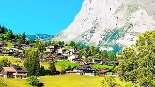 Grindelwald Switzerland ???????? #suisse #grindelwald #shortfeed #switzerlandvillage #vairal [1080p]