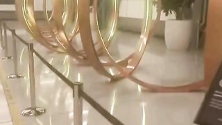 Beautiful interior view of airport