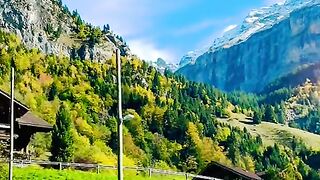 Drive in Switzerland ???????? mountains view #foryou #nature #mountains #explore #switzerland #suisse [1080p]