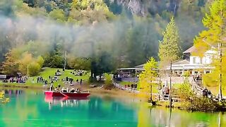 Blausee , Bern, Swiss ???????? #nature #shortsfeed #foryou #explore #viral #swisstravel #travel #short [1080p]