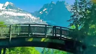 Kandersteg ,Swiss ???????? #shortsfeed #viral #mountains #foryou #nature #explore #switzerland #shorts [1080p]