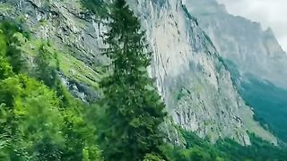 ???? Switzerland ???????? #travel #shortsfeed #switzerland #lauterbrunnenswitzerland #mountains #suisse [1080p]