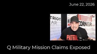 The Ghost & David Nino Rodriguez WARNING 6.22.26 - Q Military Mission Claims Exposed