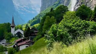 ????Lauterbrunnen Swiss ???????? #nature #alp #travel #shortsfeed #naturelovers #swiss [1080p]