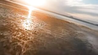 Flying into golden hour ????(via tschampl⧸IG) #DroneRacingLeague [1080p]