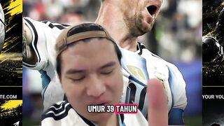 2 gol messi bawa argentina menang 2-0