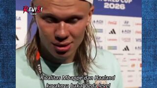 Mbappe sepelekan Norwegia, respon Haaland bikin syok! ????