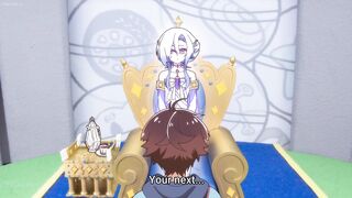 Megami "Isekai Tensei Nani ni Naritai Desu ka" Ore "Yuusha no Rokkotsu de" Episodes 12
