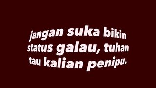 Ciri penipu Yang biin status galau