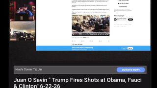 Judy Byington, Juan O Savin & Nino, Josh Reid Shocking 6.23.26 - Trump Fires Shots at Obama, Fauci, Cliton