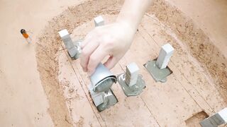 Building a Mini Pig Farm Above a Koi Pond part 21 #viral #fyp #DIY