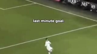 gol menit akhir