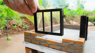 Building a Mini Pig Farm Above a Koi Pond part 64 #viral #fyp #DIY