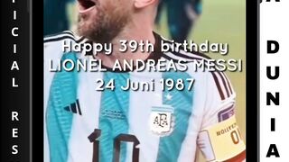 Happy B'day GOAT