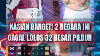 Kasian banget, 2 negara ini gagal lolos 32 besar Pildun!!! Siapa aja tuh?? #PialaDunia2026 #WorldCup