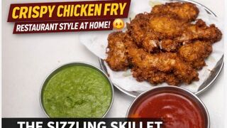 Crispy Chicken Fry Recipe | Restaurant Style Chicken Fry at Home ????????