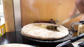 Aloo Paratha _ Indian Street Food (आलू पराठा)