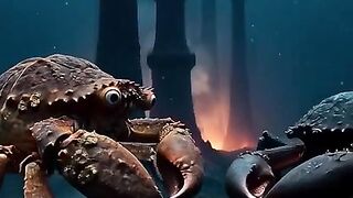 Giant Coconut Crab vs Leviathan Stone