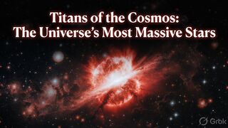 Titans of the Cosmos: The Universe’s Most Massive Stars