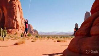 Spider-Man VS Danielle Moonstar - Intense Desert Battle That Gets INSANE